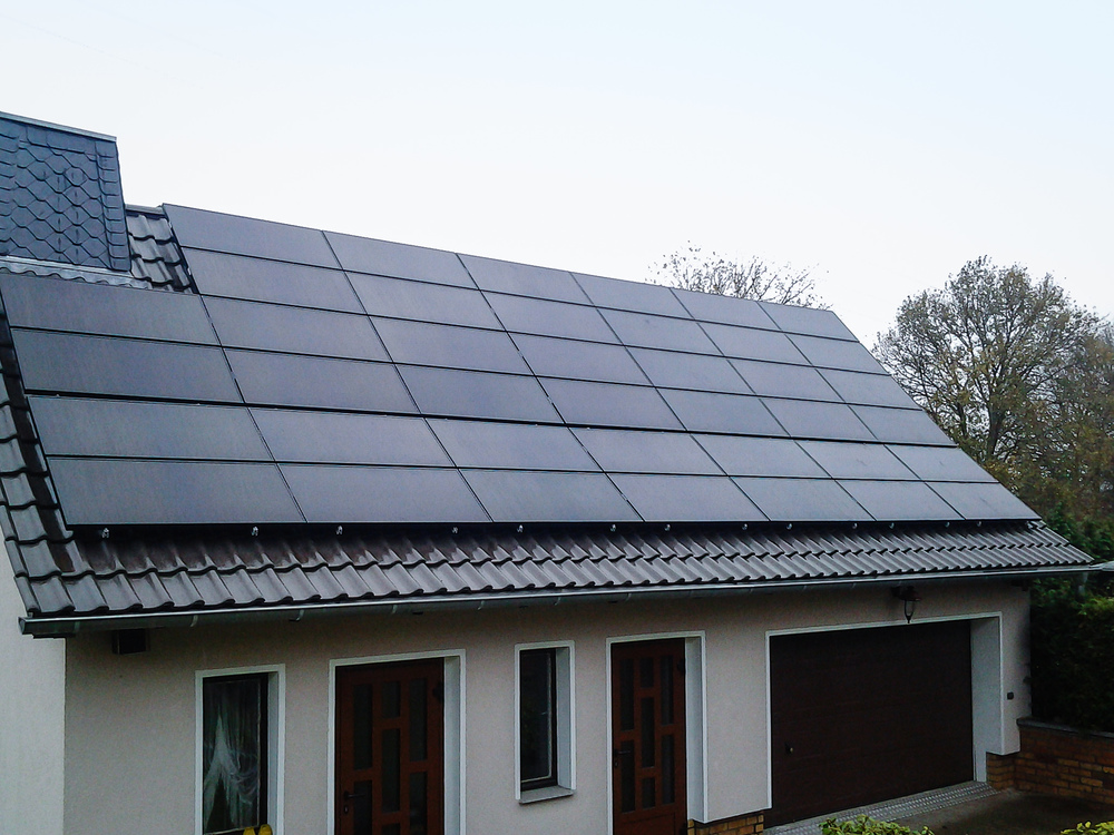 Photovoltaik Einfamilienhaus 14913 Hohenseefeld Dachbau Bolze GmbH